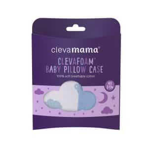 ClevaFoam® Baby Pillow Case - Blue ปลอกหมอน Baby ลายก้อนเมฆสีฟ้า